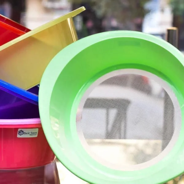 منخل دقيق أو اللبن بلاستيك للمطبخ مقاس 30 سم