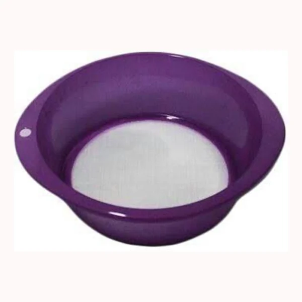 منخل دقيق أو اللبن بلاستيك للمطبخ مقاس 25 سم