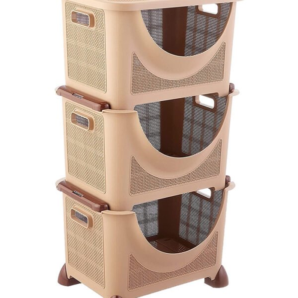 عربة تخزين خضروات بلاستيك – ماكس بلاست