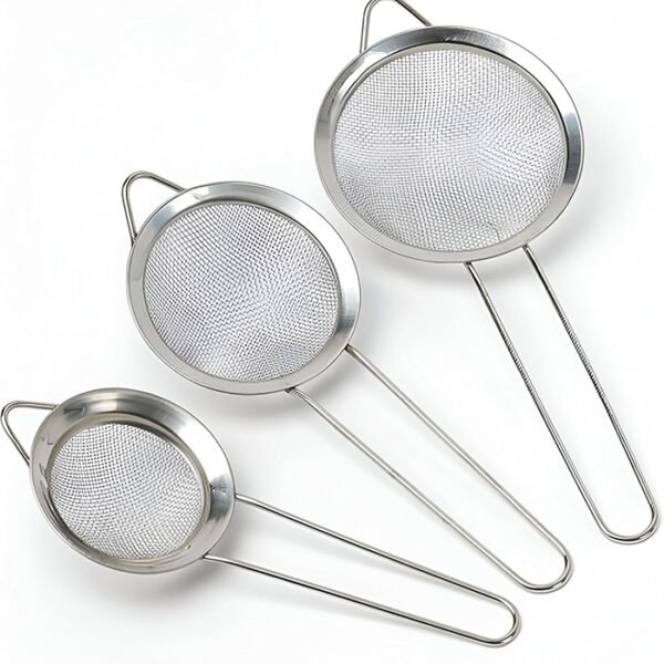 طقم مصافي شبكية دقيقة – 3 مقاسات مختلفة