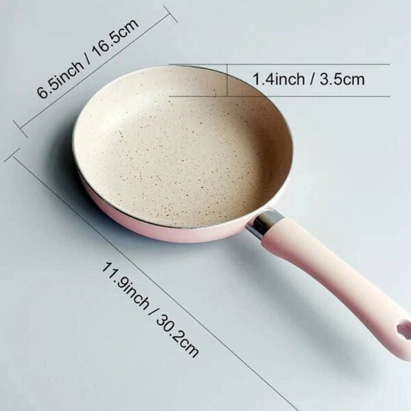 مقلاة غير قابلة للالتصاق من الجرانيت - قطر 16 سم