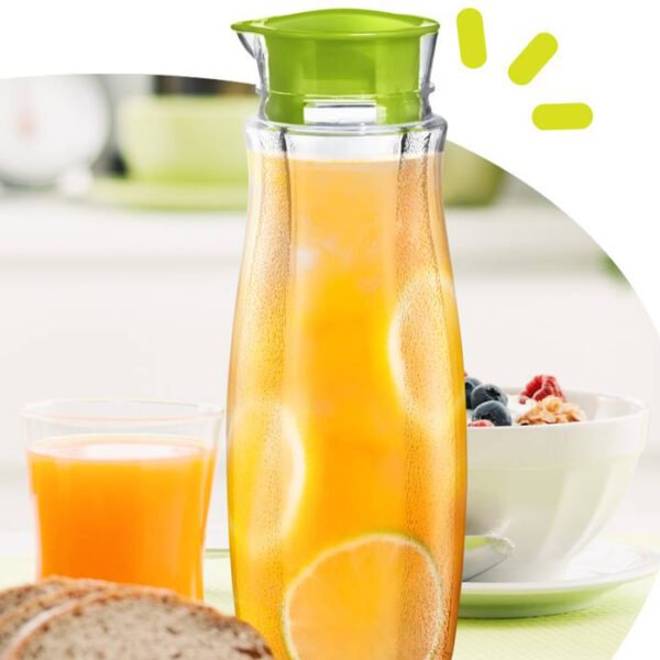 مجموعة زجاجات ديلوكس من لمسة، رقم 1 - متعددة الالوان – فوهة للسكب - الطقم 2 زجاجة