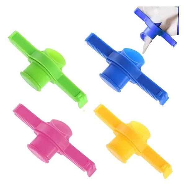 غالق اكياس بلاستيك، 12×6 سم, مشبك كيس محكم قابل لاعادة الاستخدام