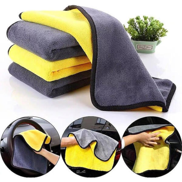 فوطة مايكروفايبر صغيرة مقاس 30سم ×40 سم دابل فيس